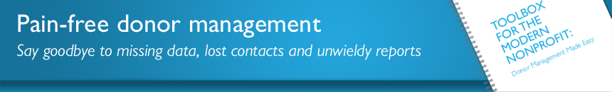 Common Ground Donor Database for Nonprofit Donor Management